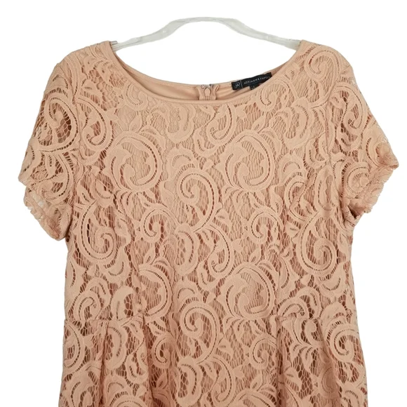 Adrianna Papell Lace Overlay Blouse - Picture 2 of 8